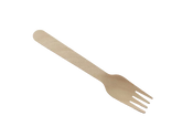 Wooden fork on a white background available at Eve Zone